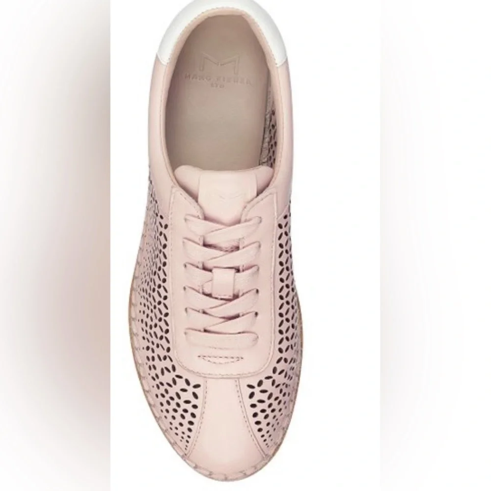 Marc Fisher Walden Espadrille Sneaker 8M PINK MSRP $150 EUC